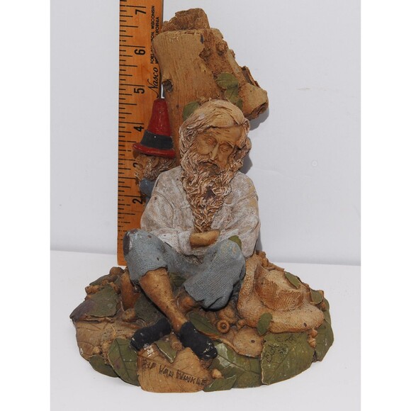Tom Clark Vintage 1986 RIP Van Winkle & Gnome Figurine - Picture 1 of 9